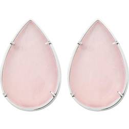 Edblad Melina Drop Studs L Earrings - Silver/Jade