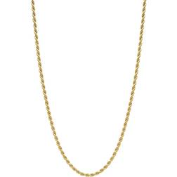 Adornia Rope Chain Necklace - Gold