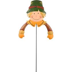 National Tree Company 24" Scarecrow Boy Garden Stake Figurine