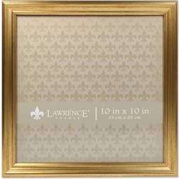 Lawrence Frames Lawrence Frames Sutter Burnished Gold Picture Frame 10" x 10" Photo Frame