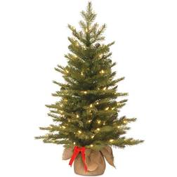 National Tree Company 3-ft. Pre-Lit Artificial Nordic Spruce Christmas Green Christmas Tree