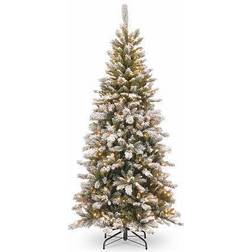 National Tree Company Snowy Mountain Christmas Tree 90"