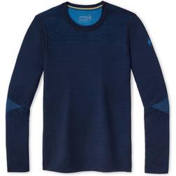 Smartwool Intraknit Merino 200 Crew Sweatshirt - Black/White