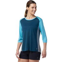 Smartwool Women's Merino Sport Mountain Bike 3/4 Sleeve Tee