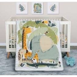 Sammy & Lou Jungle Escape 4-Piece Crib Bedding Set