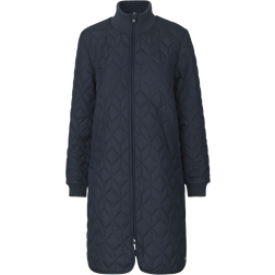 Ilse Jacobsen Padded Quilt Coat - Dark Navy