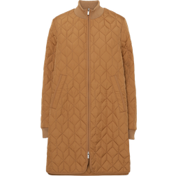 Ilse Jacobsen Padded Quilt Coat - Brown