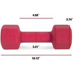 CAP Barbell 12lb Neoprene Dipped Dumbbell Single