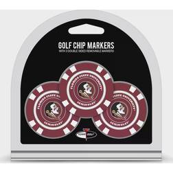 Team Golf Florida State Seminoles Golf Chip 3-Pack Set