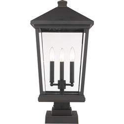 Z-Lite Beacon 3L Gate Lamp 24.8"