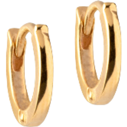 ENAMEL Copenhagen Classic Hoops Earrings 6mm - Gold