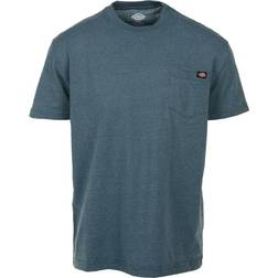 Dickies Short Sleeve Heavyweight Heathered T-shirt - Baltic Blue