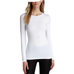 Majestic Filatures Crewneck Long Sleeve Tee - White