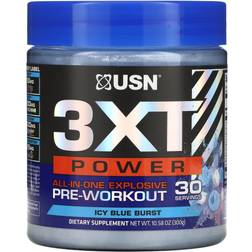 USN 3XT Power Pre Workout Icy Blue Burst 300g