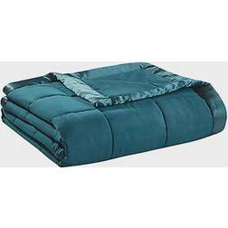 Madison Park Windom Blankets Blue (274.32x228.6cm)