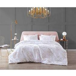 Betsey Johnson Rambling Duvet Cover White (233.68x223.52cm)
