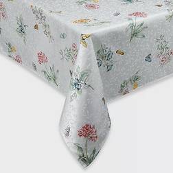 Lenox Butterfly Meadow Tablecloth White (259.08x152.4)