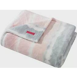 Betsey Johnson Tie Dye Cloud Blankets Pink (177.8x127cm)