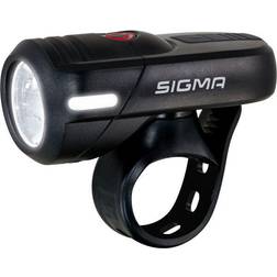 Sigmasport Phare de vélo AURA LED à batterie noir