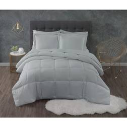 Truly Calm Antimicrobial Duvet Cover Gray (264.16x228.6)