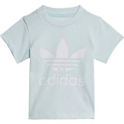 adidas Infant Trefoil T-shirt - Almost Blue/White (HS8866)