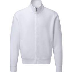 Russell Athletic Authentic Full Zip Sweatshirt Jacket - White