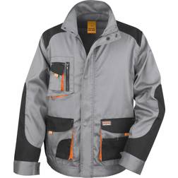 Result Chaqueta de trabajo Work-Guard - Negro/Gris