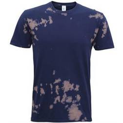 Colortone Unisex Bleached Out T-Shirt (M UK) (Black)