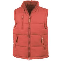 Result Mens Ultra Padded Bodywarmer Jacket - Rouge/Bleu