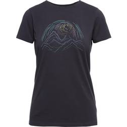 Black Diamond W's Summit Scribble Tee Carbon