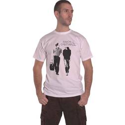 ROCK OFF Unisex Walking T-Shirt - Light Blue
