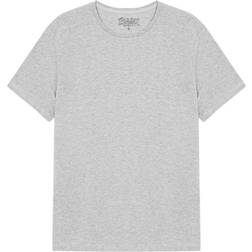 Bread & Boxers Crew-Neck Bekleidung T-Shirt Blau