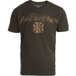 West Coast Choppers West Coast Choppers Eagle Crest T-Shirt Antracite