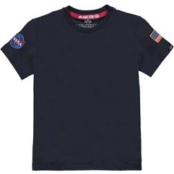 Alpha Industries Nasa Badge Tee - Rep Blue