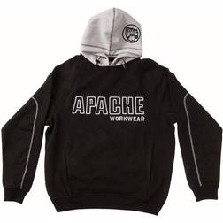 Apache Hooded Sweatshirt Black/Grey