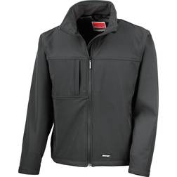 Result Mens Softshell Premium Layer Performance Jacket (Waterproof, Windproof & Breathable) (Workguard Grey)