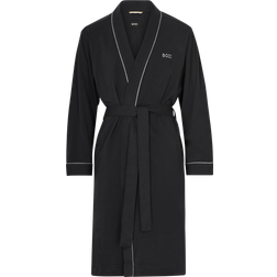 HUGO BOSS Classic Kimono Bathrobes - Black