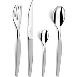 Lou Laguiole Jet Satin Bestiksæt 24stk