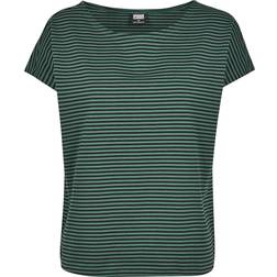 Urban Classics Women's Classic Yarn Baby Stripe - Vert