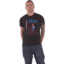 David Bowie David Bowie T Shirt Something in the Air Live In Paris Official Mens