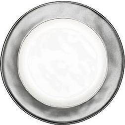 Juliska Emerson Whitewash/Pewter Dinner Plate