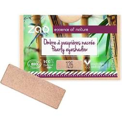 ZAO Øjne Eyeshadow & Primer Refill Rectangular Eyeshadow No. 126 Pearly Golden Petal 1,30 g