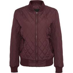 Urban Classics Classic Diamant Nylon Parka - Olive