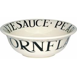 Emma Bridgewater Black Toast Soup Bowl 16.4cm 0.425L