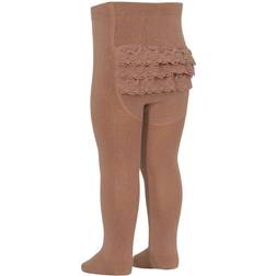 mp Denmark Tights with Ruffles - Tawny Brown