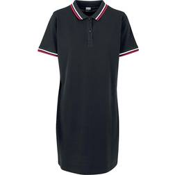 Urban Classics Polo Dress - Schwarz