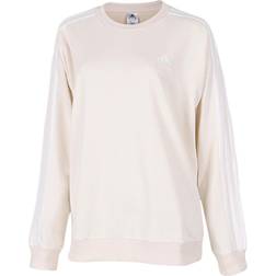 adidas Essentials Studio Lounge 3-Streifen Sweatshirt - Silber
