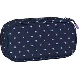 Beckmann Oval Pencil Case Sport Junior Blue Hearts