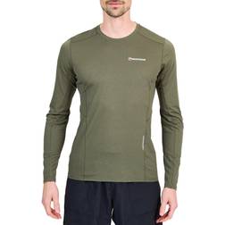 Montane Sabre Mens Long Sleeve T-Shirt Kelp