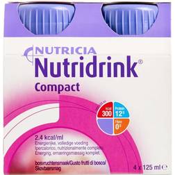 Nutricia Nutridrink Compact Forest Berries 125ml 4 st